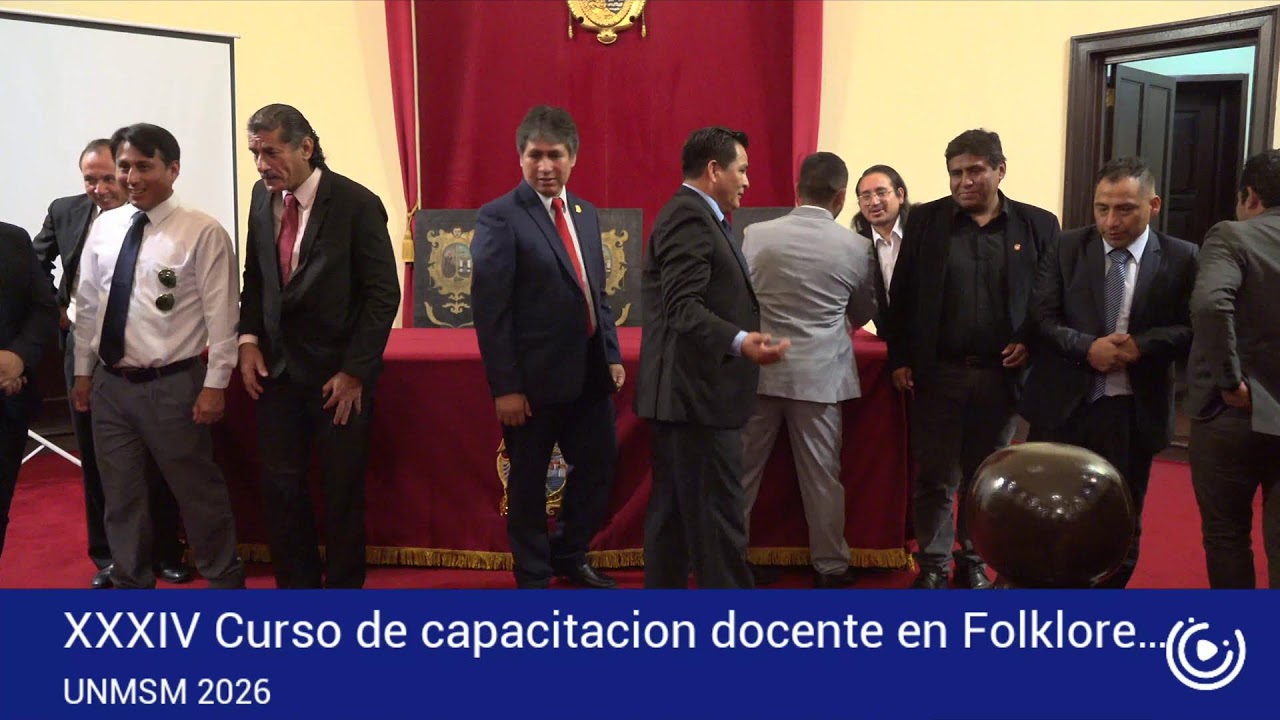 Inauguracion XXXIV Curso de capacitation docente en Folklore 2026