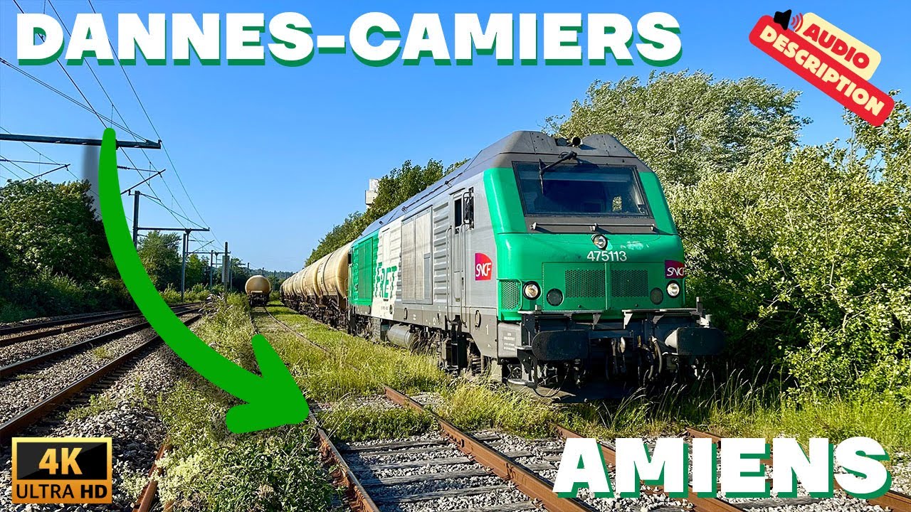 Путешествие на каюте 📢комментарий 📢из ДАНН-КАМЬЕ в АМЬЕН, на Опаловом побережье, BB 75000