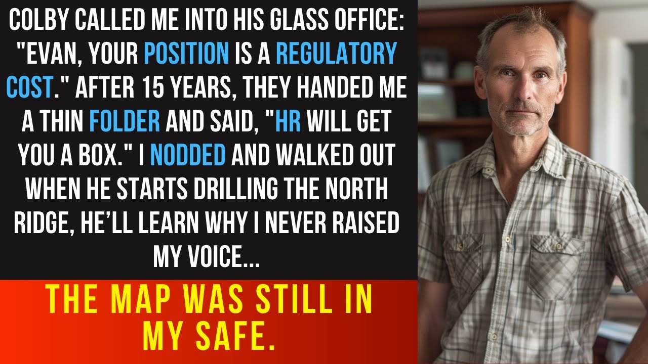 My Boss Fired Me After 15 Years to Cut Regulatory Costs, But He Didn't Know I Held the Map