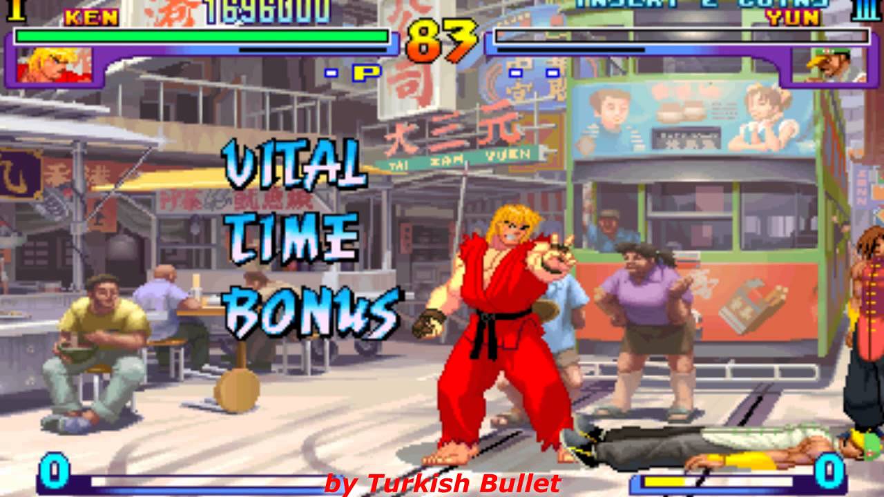 Street Fighter III: New Generation (Arcade) - (Longplay - Ken Masters | Hard Difficulty)