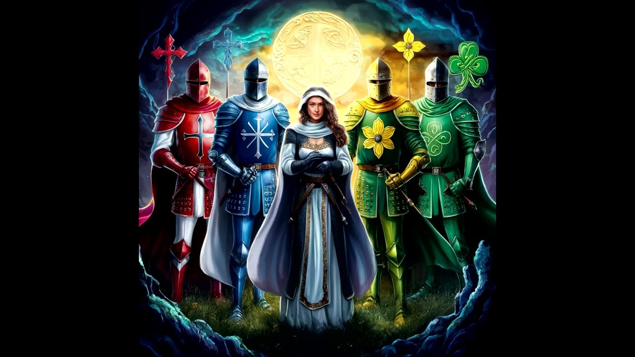 saint knights #saintpatrick #saintgeorge #saintdavid #saintandrew #saintladysara