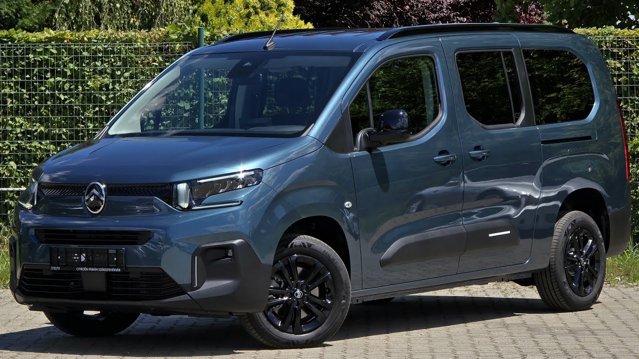 NEW 2024 Facelift Citroën Berlingo MAX XL 1.5 BlueHDi 130 EAT8 Kiama Blue