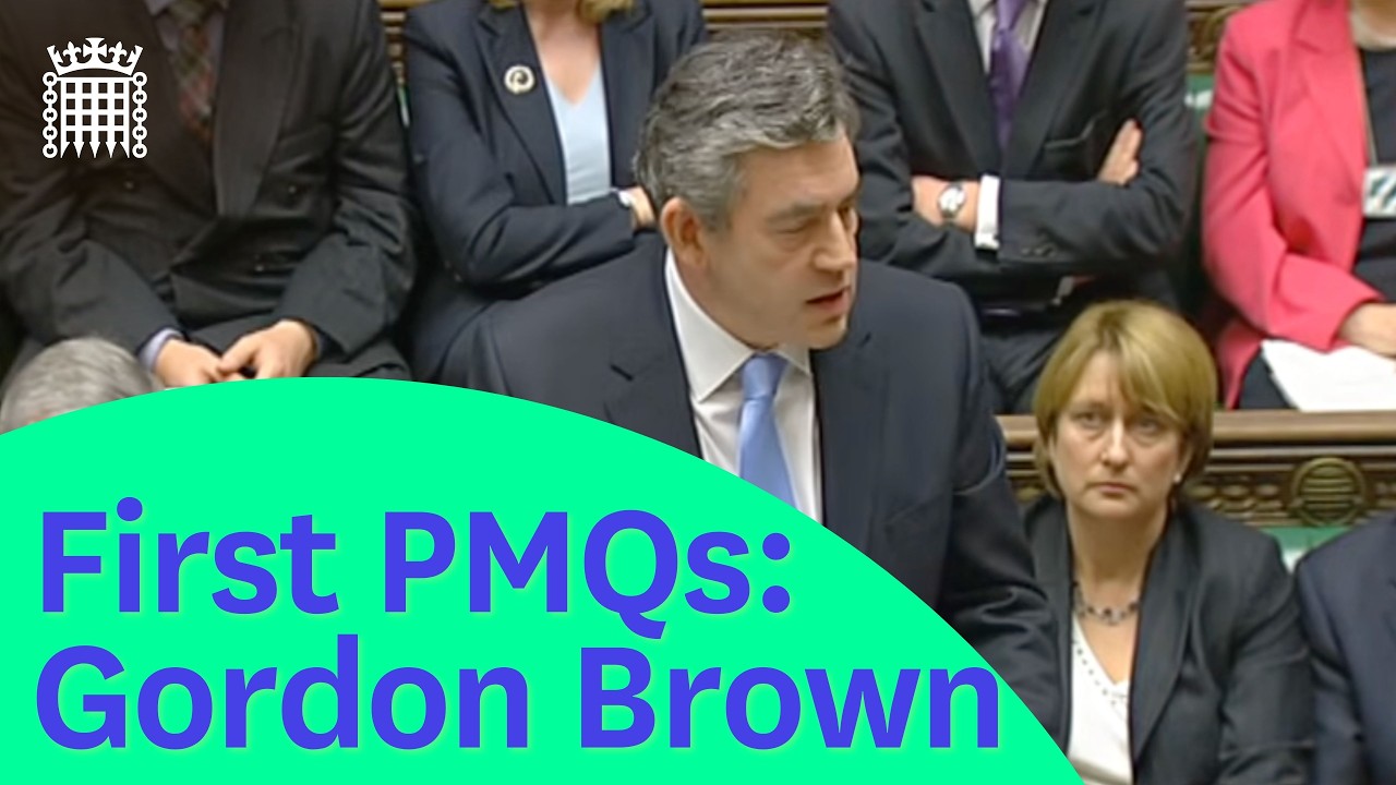 Gordon Brown's first Prime Minister's Questions: 4 July 2007