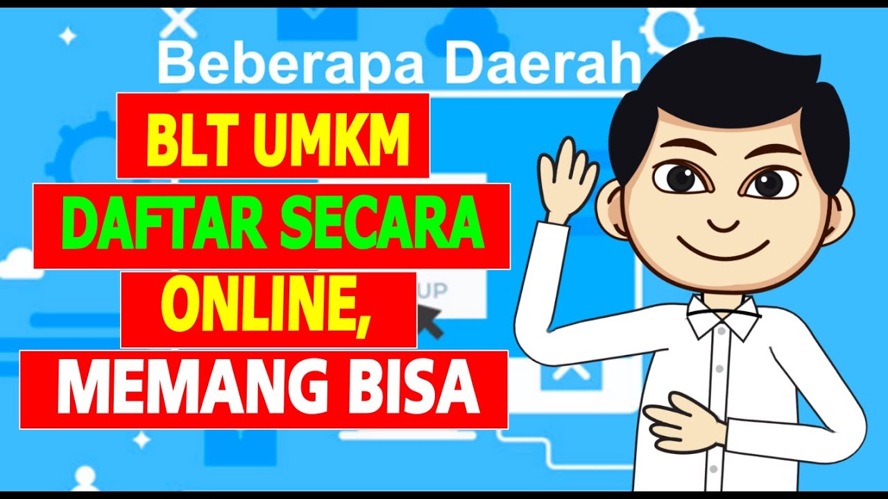 BLT UMKM BISA DAFTAR LEWAT ONLINE?