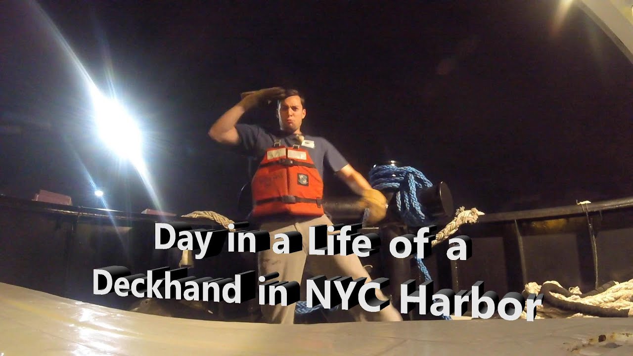 Day in the Life a NYC Harbor Deckhand