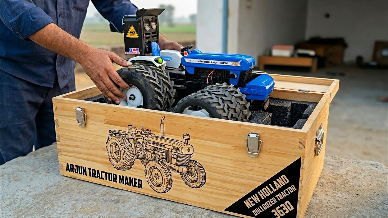 New Handmade Bulldozer Tractor  Unboxing & Power Testing 💪🔥