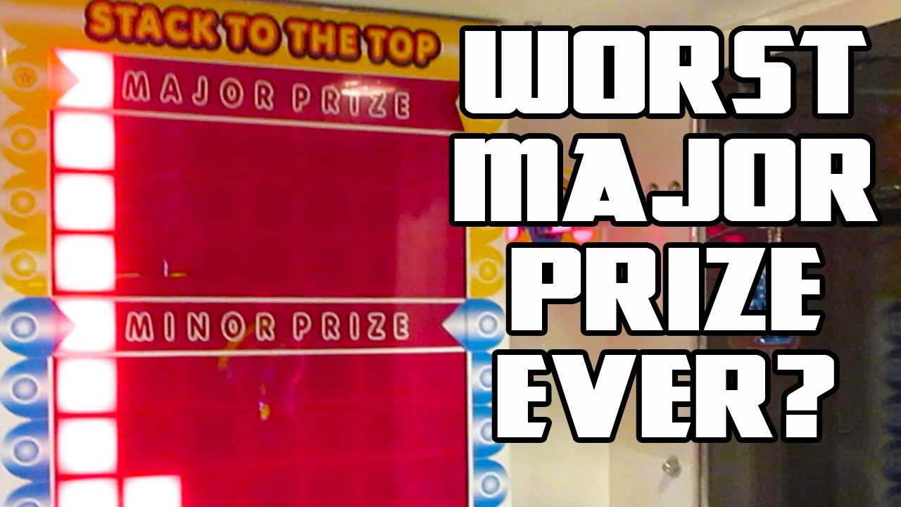 STACKER MAJOR WIN + WHISTLE STOP WIN/Worst Prizes Ever?! Arcade Wins