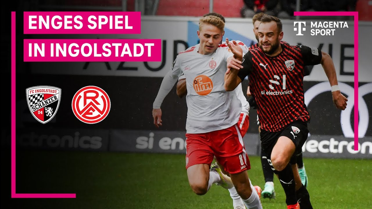 FC Ingolstadt 04 - Rot-Weiss Essen, Highlights mit Live-Kommentar | 3. Liga | MAGENTA SPORT