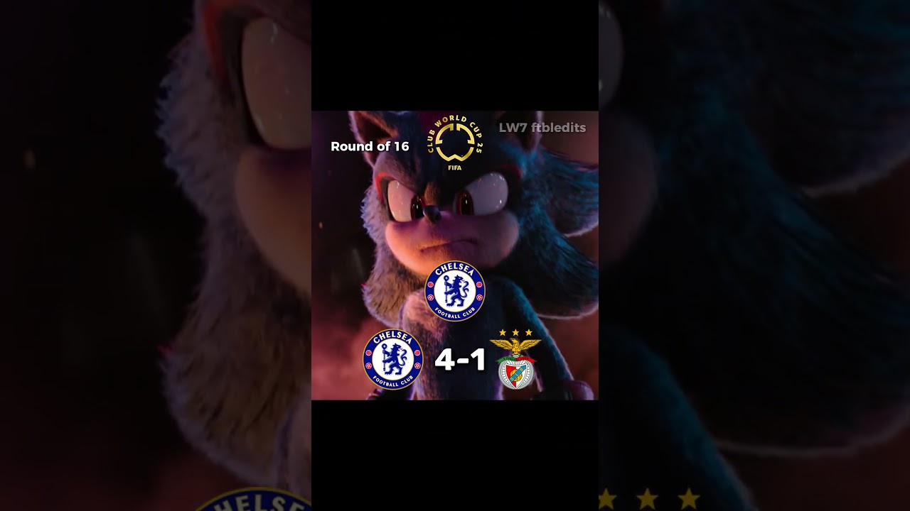 Club World cup Round of 16 ☠️🥶#football #viral #edit #shorts #chelsea #benfica #palmeiras #botafogo