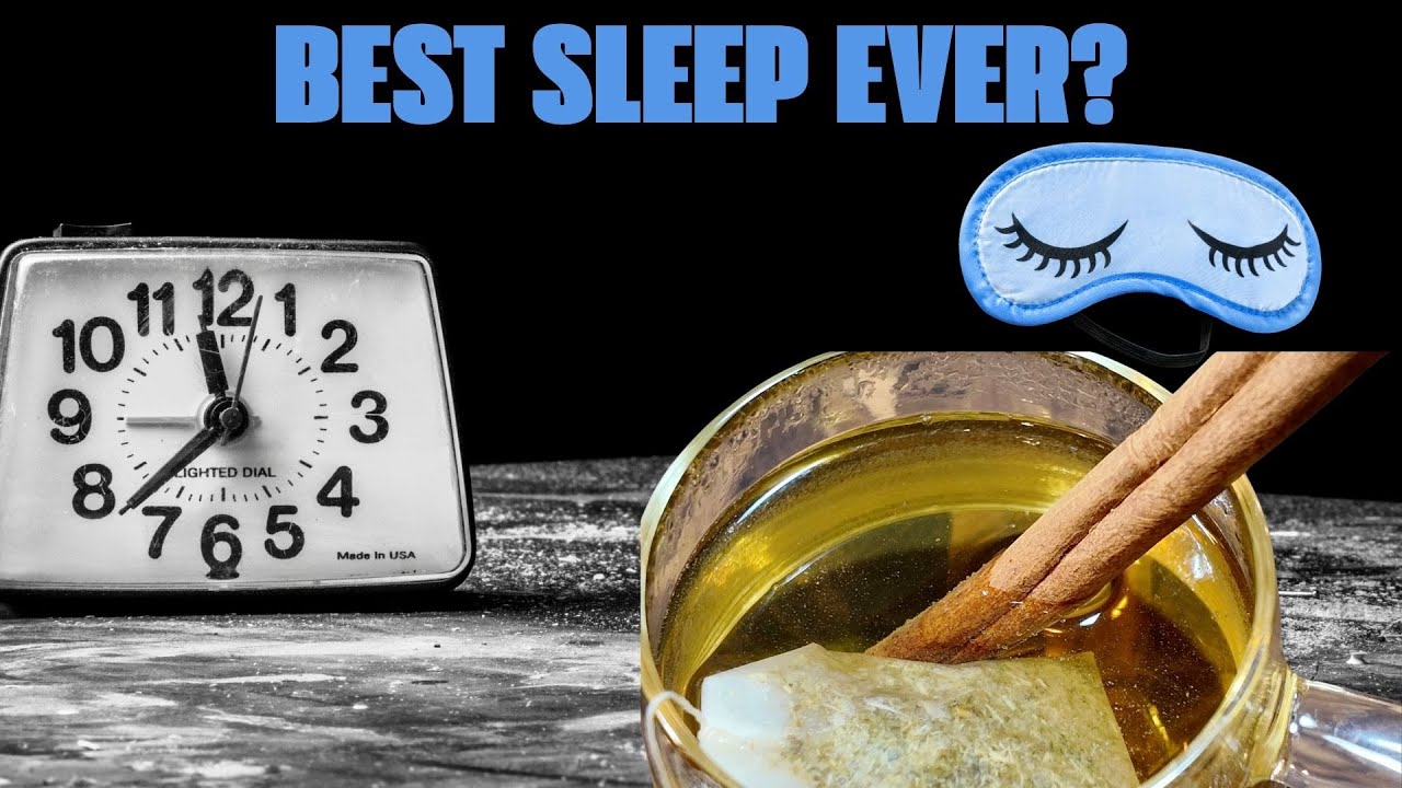 Best Sleep Ever? Chamomile Tea with Cinnamon Stick Is Certainly Soothing!