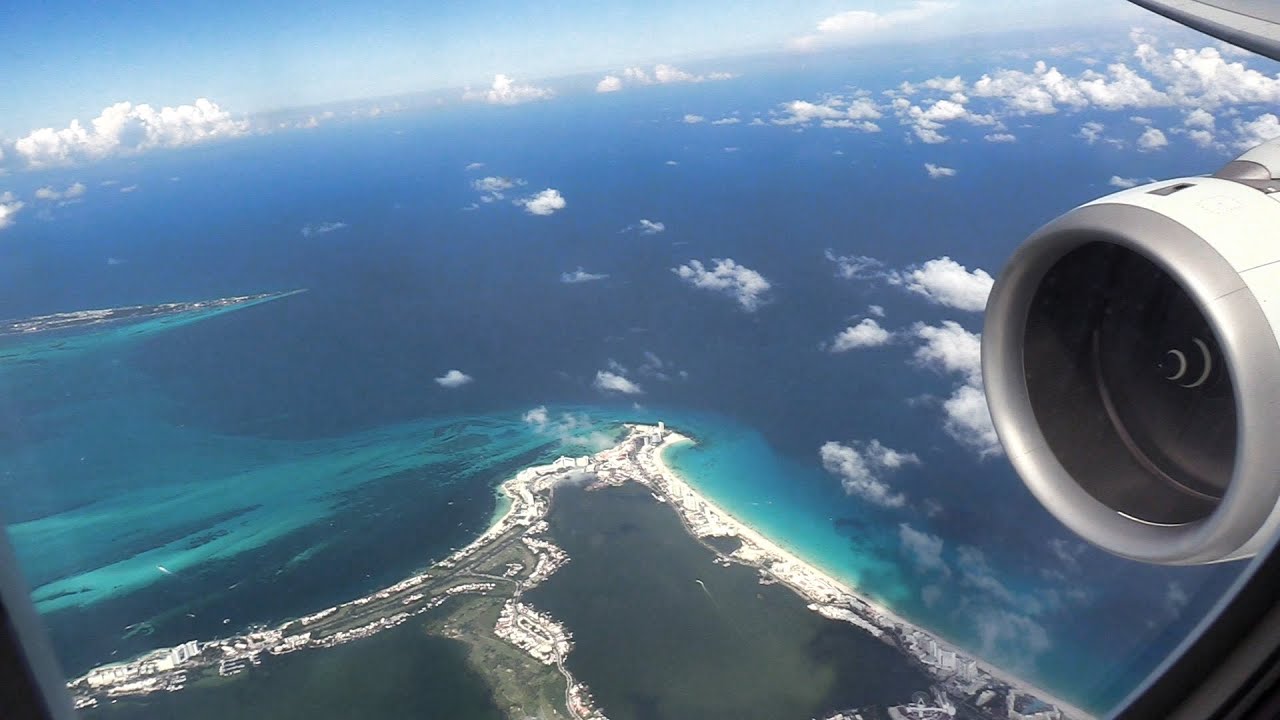 Tap Air Portugal A330-900 Landing Cancun