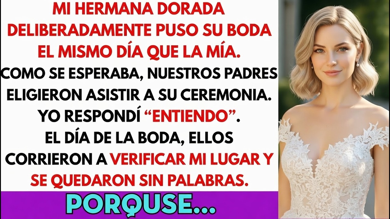 Mi Hermana Fijó Su Boda El Mismo Día Que La Mía A Propósito. Así Que Finalmente Decidí…