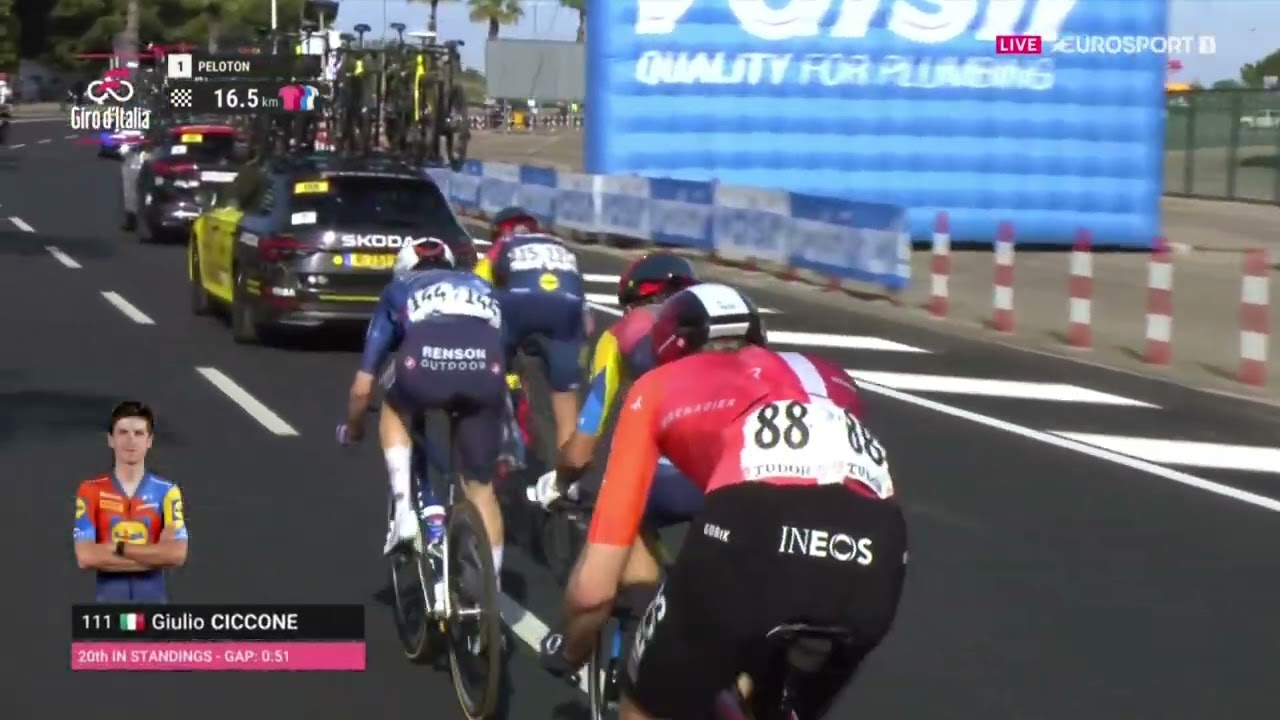 Giro d'italia Via del Mare