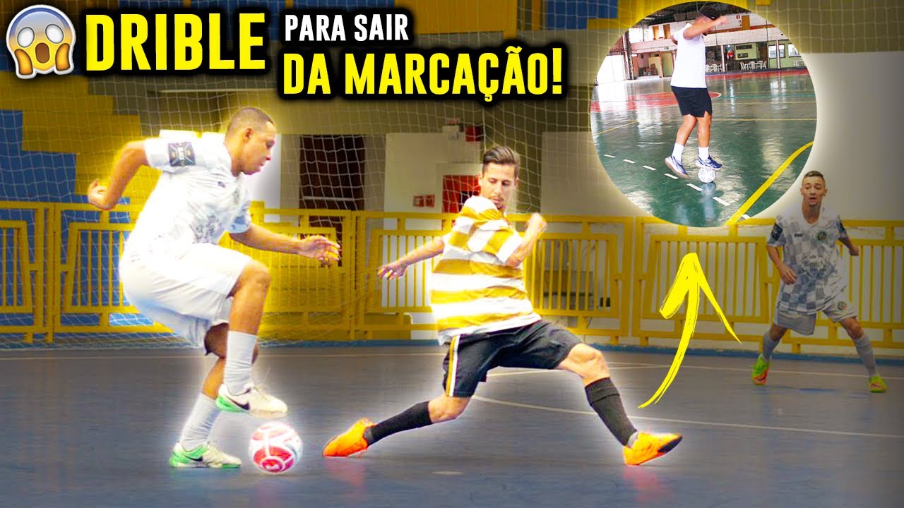 2 DRIBLES PARA SAIR DA PRESSÃO! 🔥 (DRIBLE DE FUTSAL)