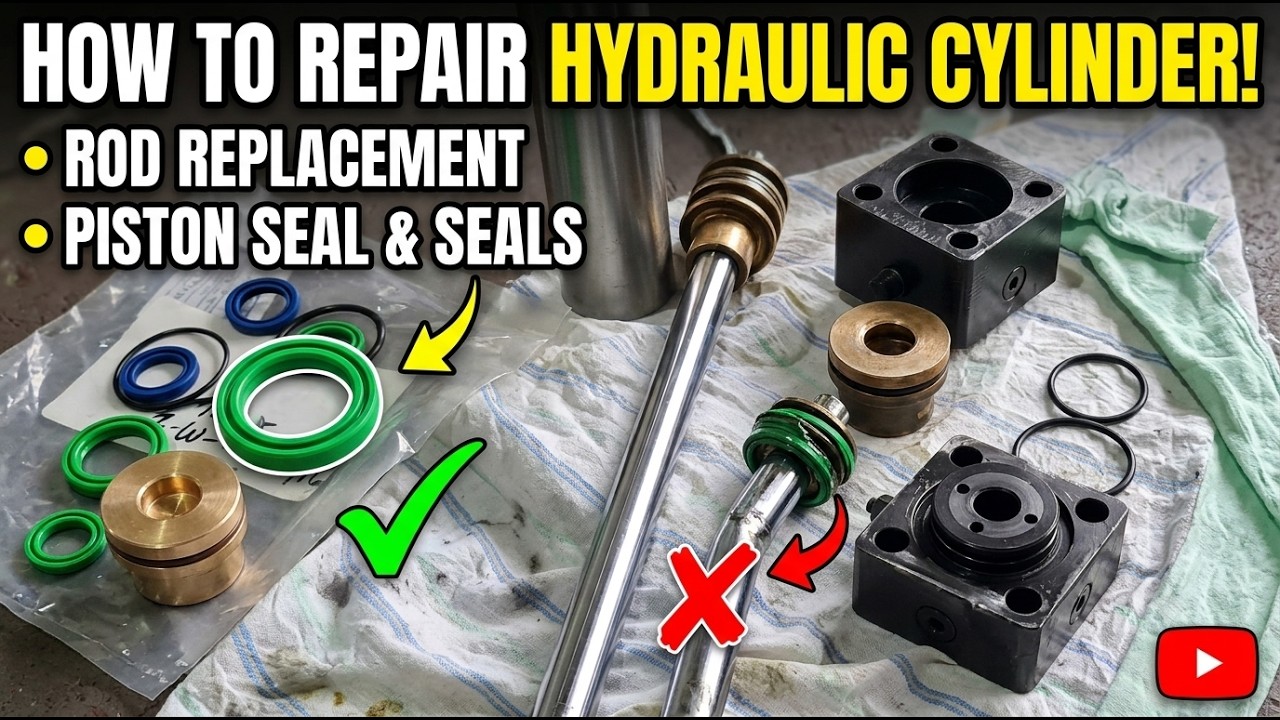 Hydraulic cylinder Repairing
