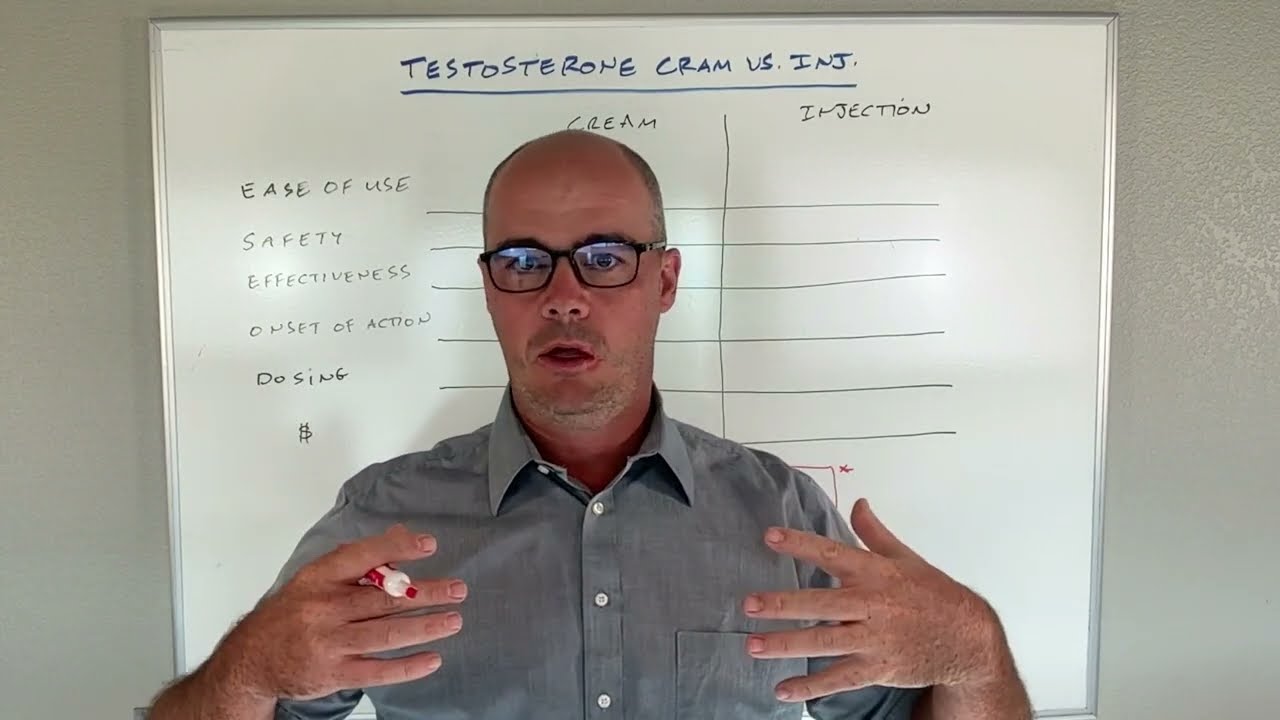 Testosterone Cream vs Injection: The TRUTH | Curtis Alexander