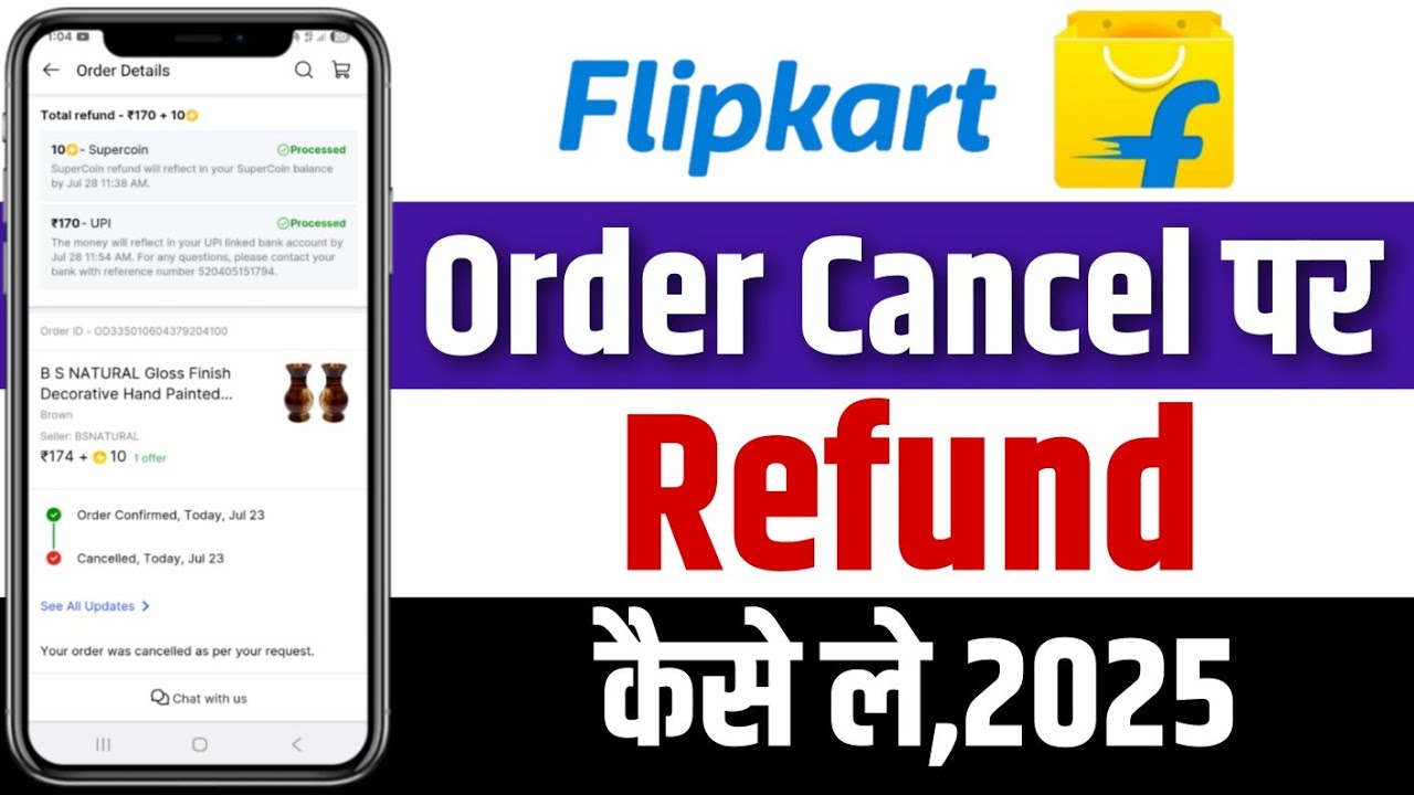 Flipkart Me Refund Kaise Le | How To Get Refund In Flipkart App