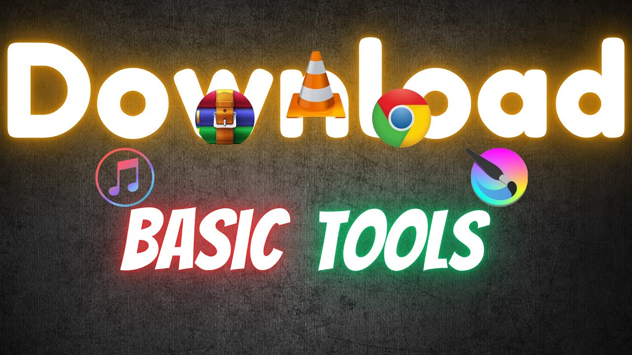 | Basic Tools For PC/Laptop || Free |