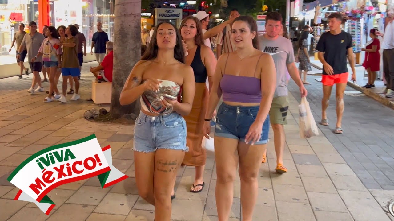 🇲🇽 NIGHTLIFE MEXICO 2023 PLAYA DEL CARMEN