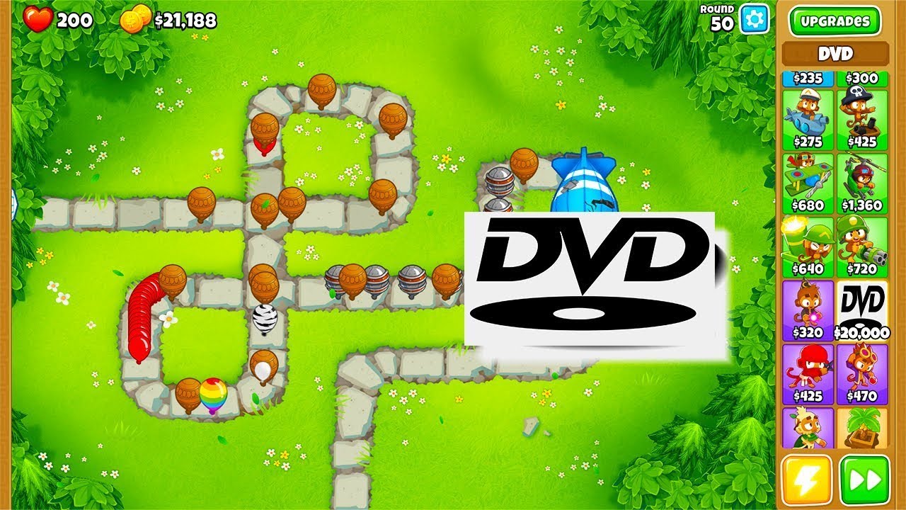 We got a DVD Tower in BTD6!