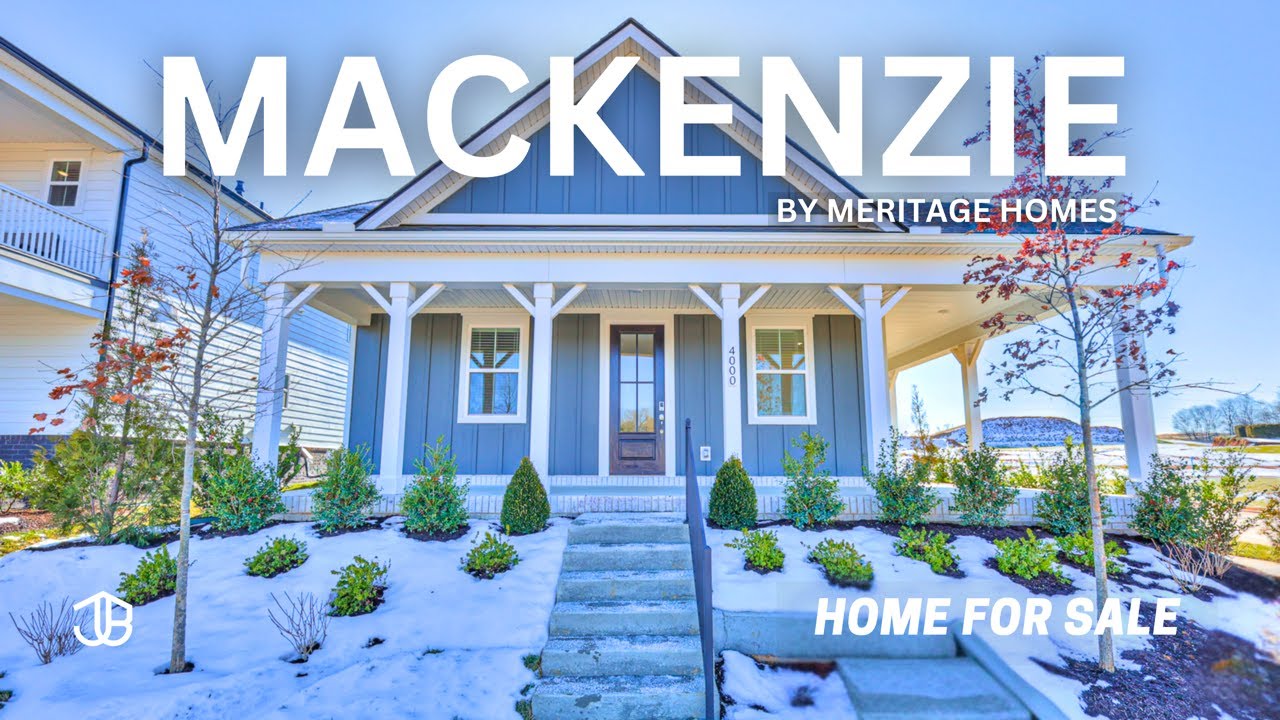 FULL TOUR Meritage Homes | Mackenzie | New Community of Poplar Farms | Luxury Homes in Franklin TN
