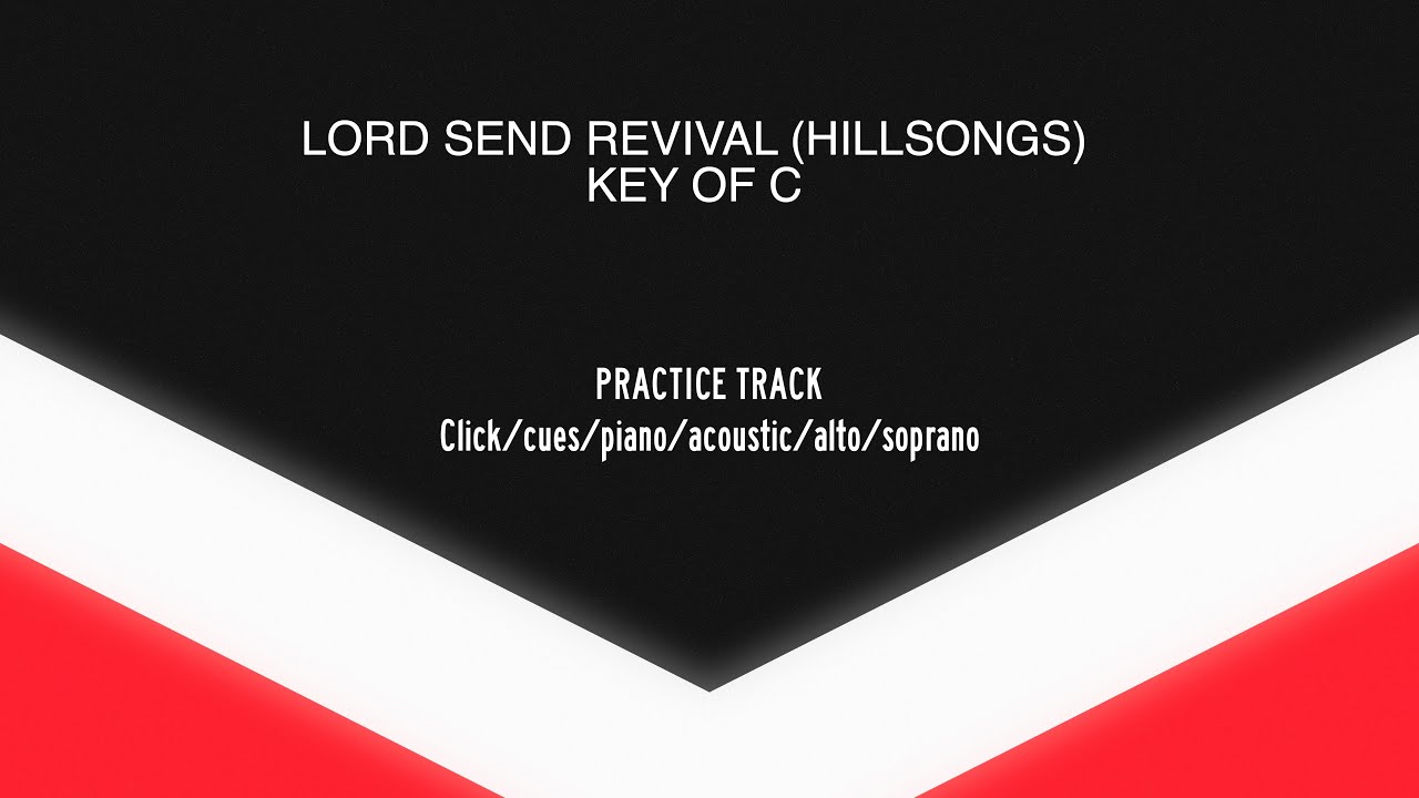 Lord Send Revival (Hillsong's) PRACTICE TRACK