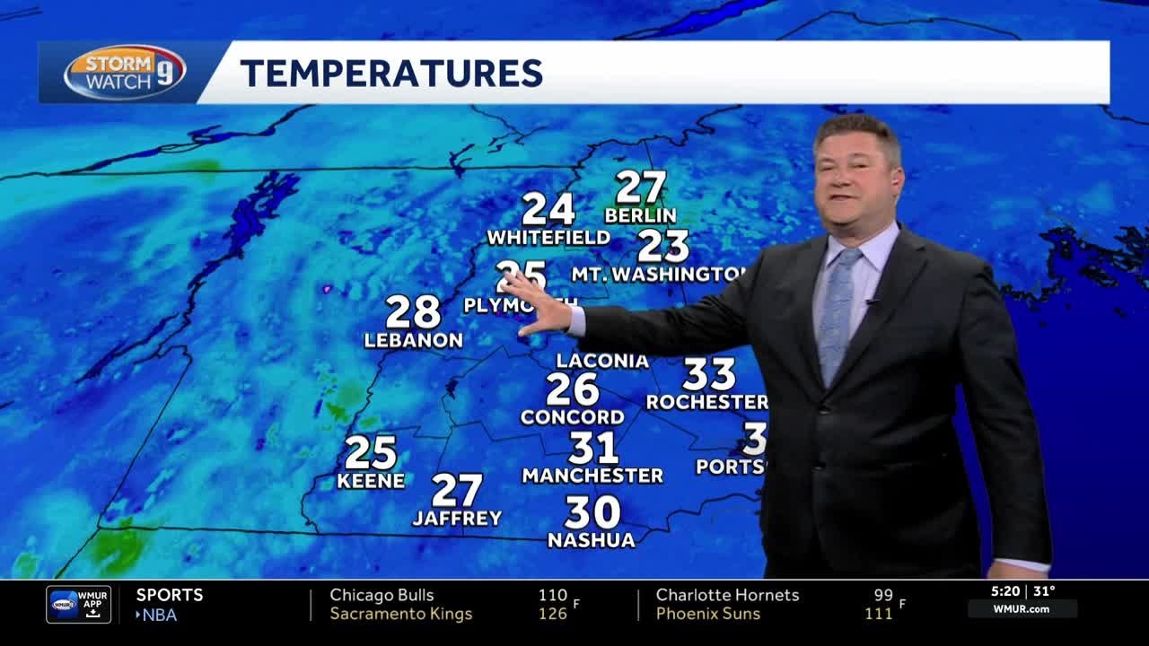Video: Sunny and warm next few days