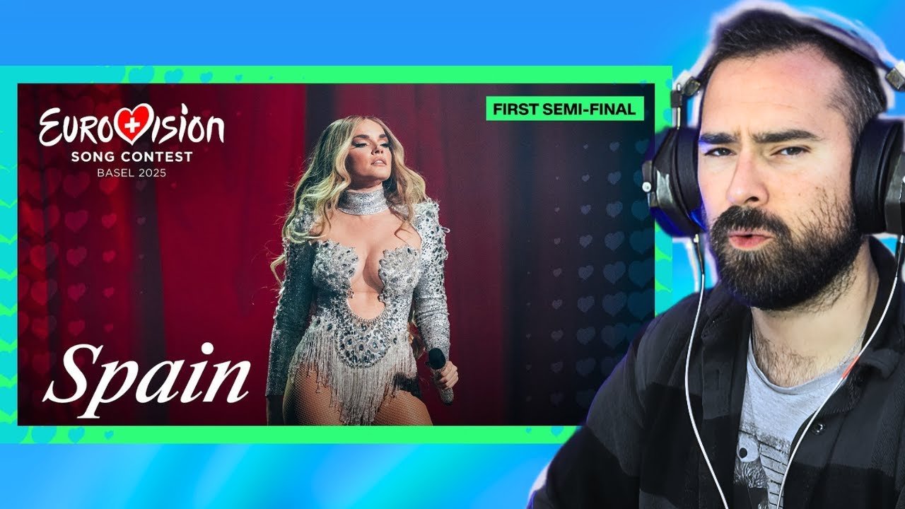 Vocal Coach Reacts   Melody   ESA DIVA LIVE  Spain ��  First Semi Final  Eurovision 2025