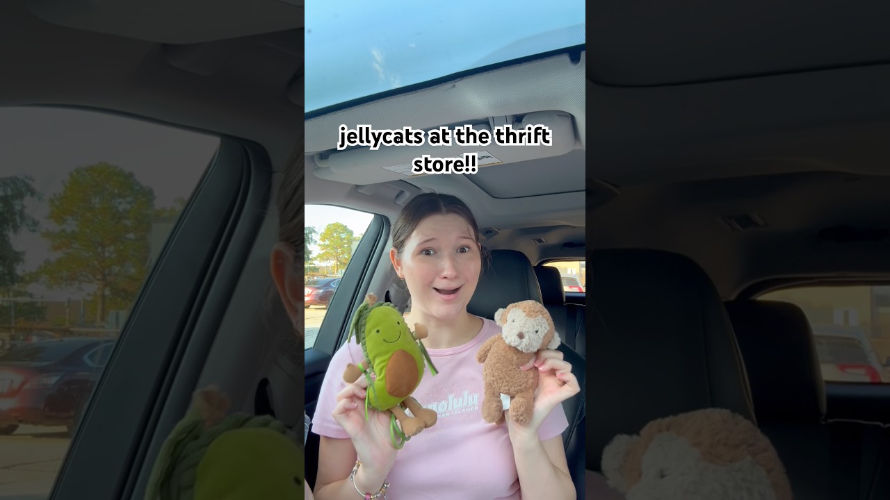 Я нашла Jellycats в комиссионном магазине!!!🥳#jellycat #plushiecollector #plushie #jellycats #plu...