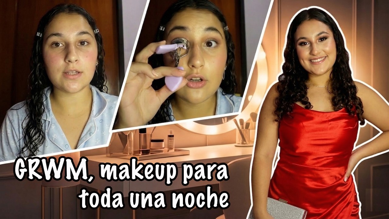 GRWM: ¡Me preparo para un XV! 👗✨ Maquillaje paso a paso y Look Final.
