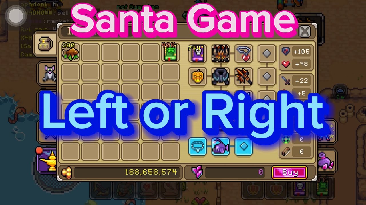 Santa Game || Left or Right || Curse Of Aros COA || SantaclausGaming