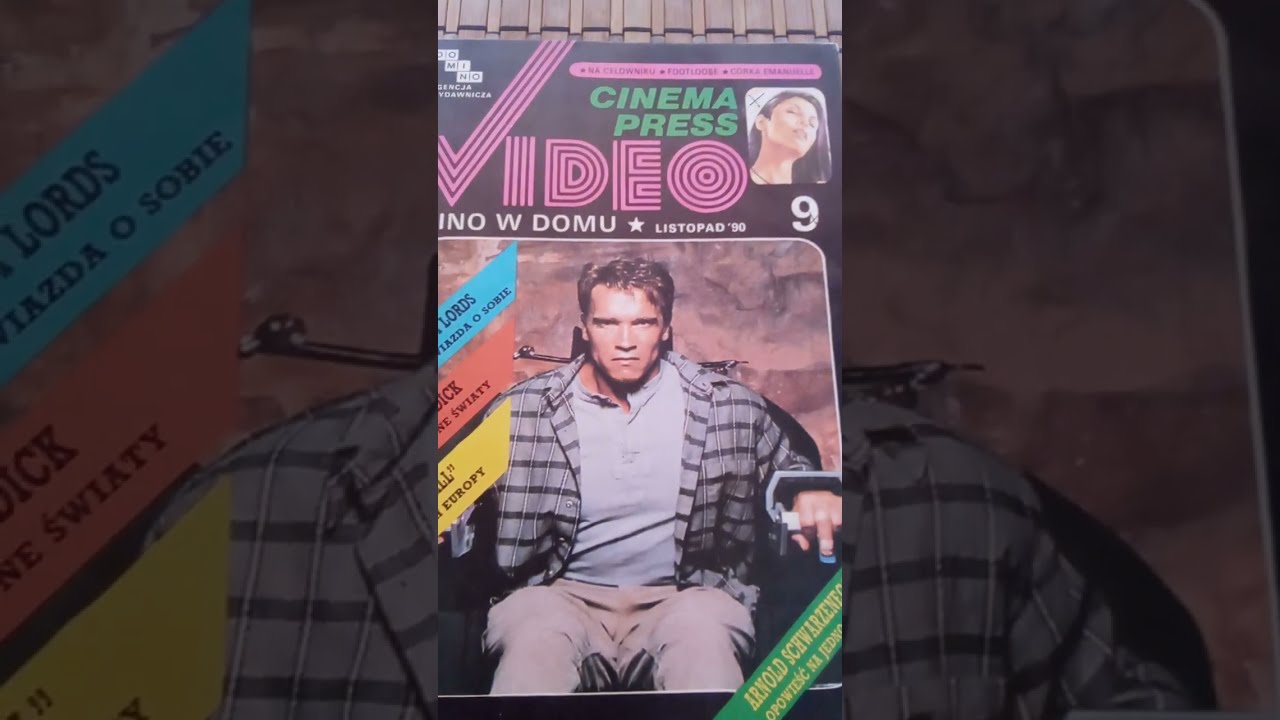 PREZENTACJA MAGAZYNU CINEMA PRESS VIDEO NR 9 (LISTOPAD) 1990