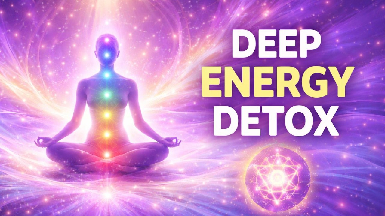 Deep Energy Detox | Reiki Healing Frequencies for Aura Cleansing & Inner Balance
