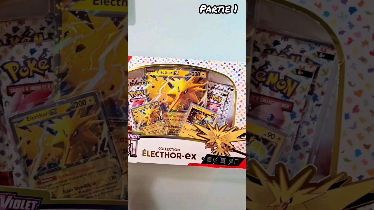 Coffret Electhor (1/3) #pokemon #pokemon151 #booster #boosterpokemon #pokemon151 #electhor #manga