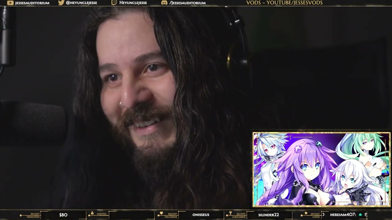 Neptunia ReVerse - Brave Black reVerse | Reacting To Video Game Music!