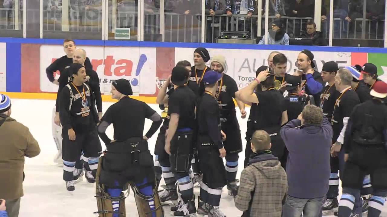 2015 01 11 Pokalfeier IceFighters Leipzig