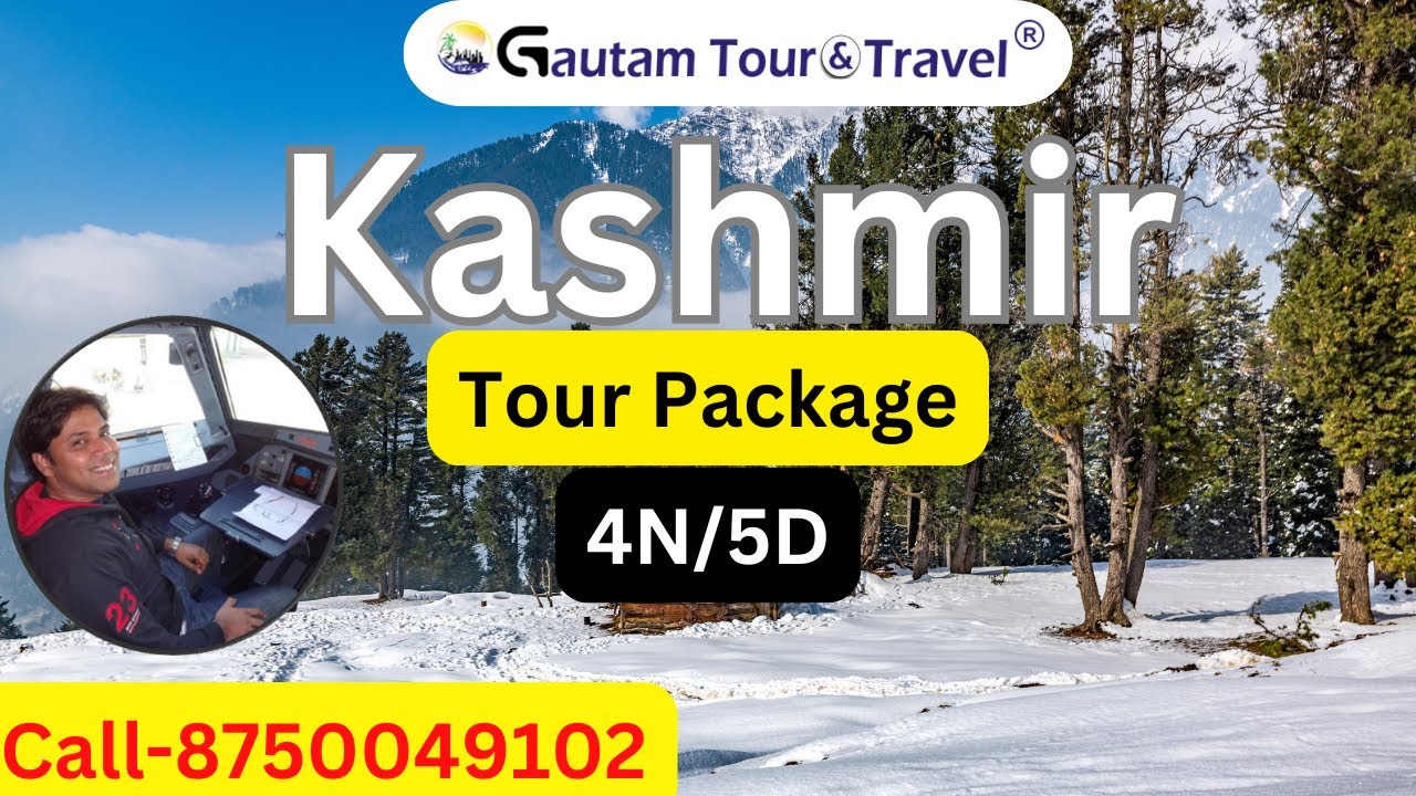 Kashmir Tour Package 4N/5D II Srinagar II Houseboat II Sonmarg II Gulmarg II Pahalgam II 8750049102
