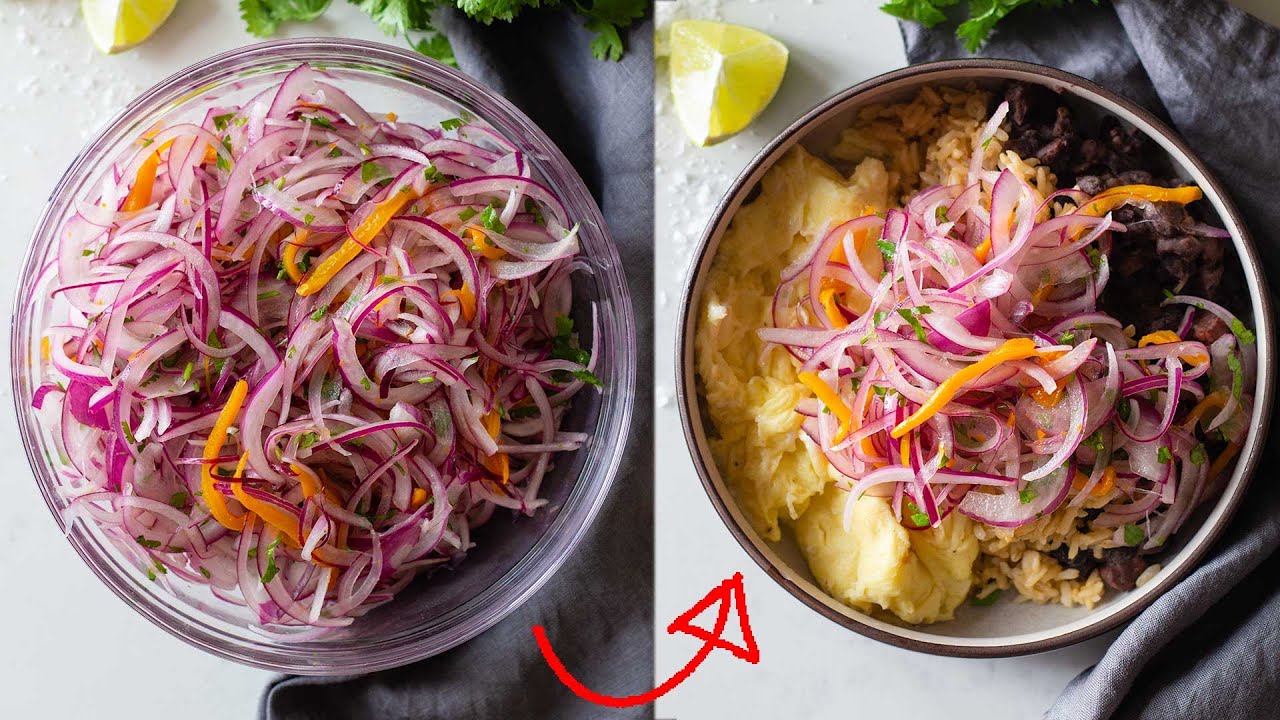 Peruvian Salsa Criolla | Red Onion Salsa