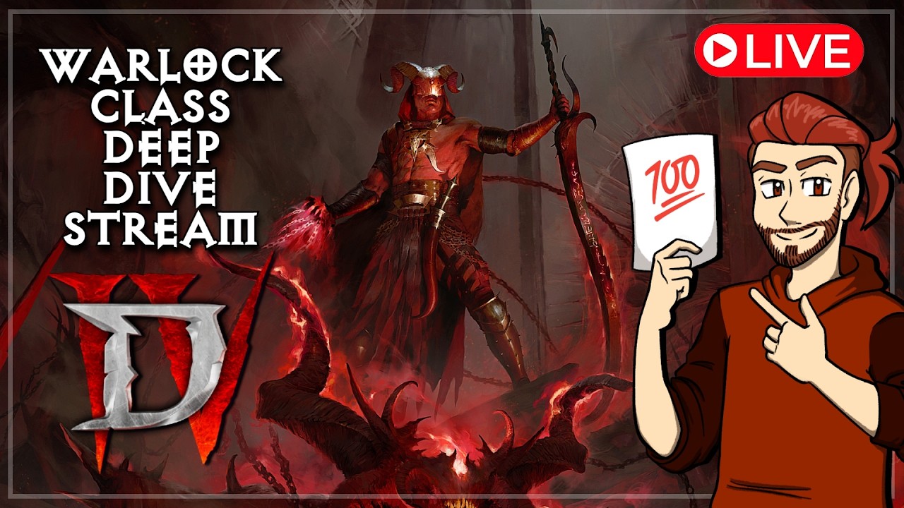Diablo 4 Warlock Class Deep Dive - Developer Stream and Coverage