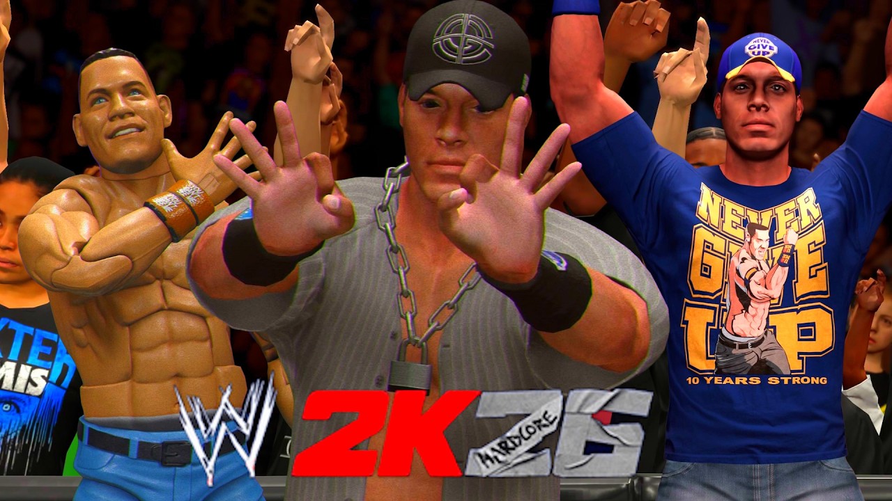 Джон Сина завершил карьеру в WWE, поэтому я привёз Джона Сину на остров в WWE 2K26 👀