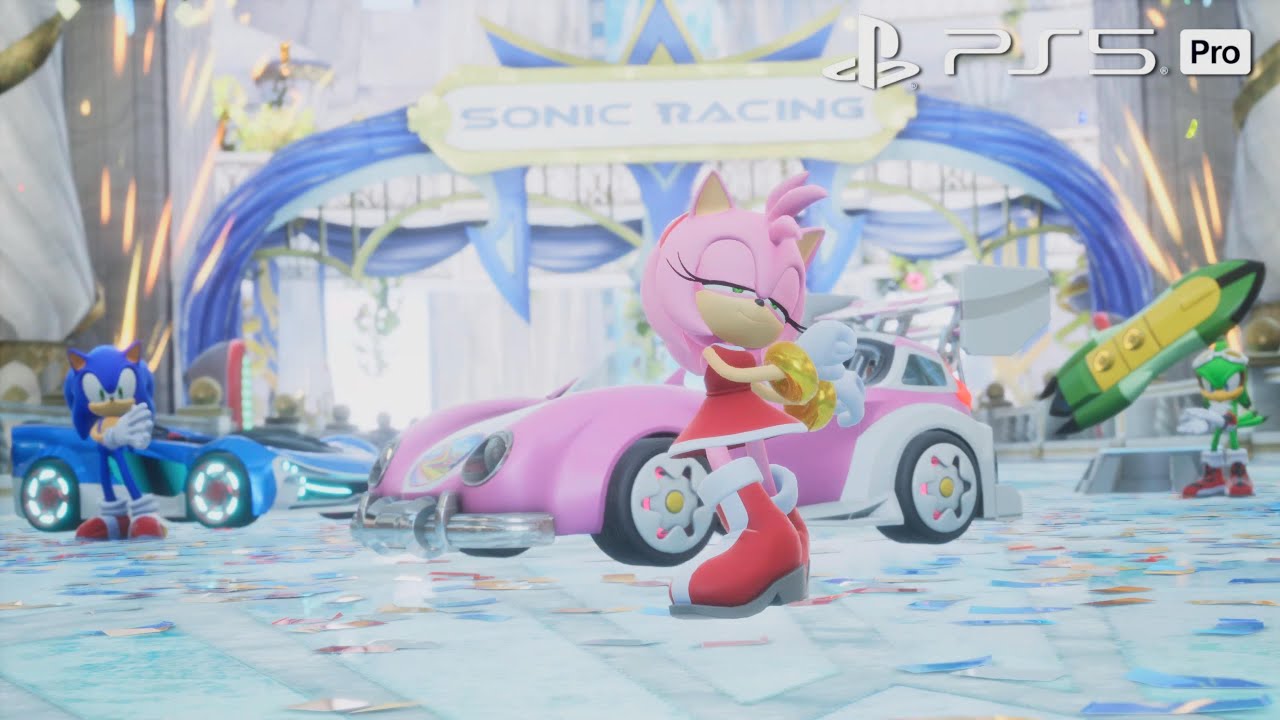 Sonic Racing: CrossWorlds | Grand Prix as Amy - Rivals Racer Jet Lv.7 [4K PS5Pro]