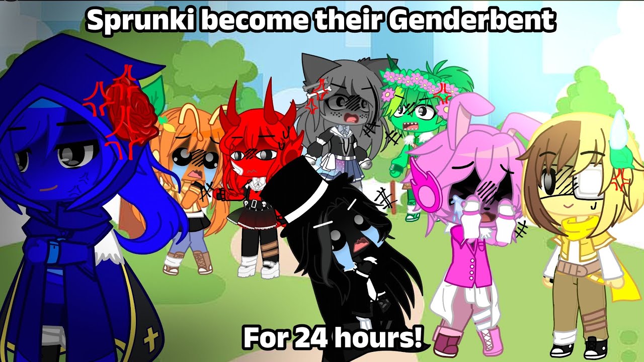 Sprunki become their Genderbend for 24 hours!‼️ORIGINAL‼️ [Lazy asf-] Gacha Nox