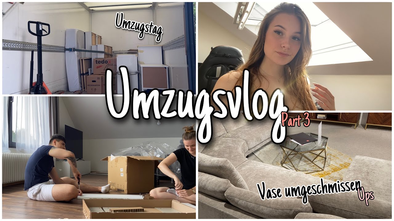 Umzugsvlog #3: Lampen kaufen, Umzugstag und erster gemeinsamer Einkauf