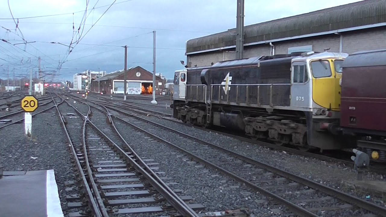 Irish Rail 071 GM (075) - Craven Transfer, Connolly Station