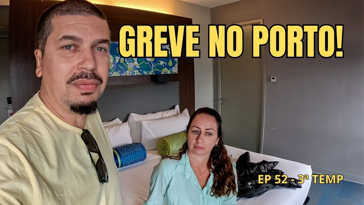 O PORTO ENTROU EM GREVE NÃO SABEMOS QUANDO VAMOS PODER PEGAR NOSSA VAN E O BRONCO - EP 52 - 3ª TEMP