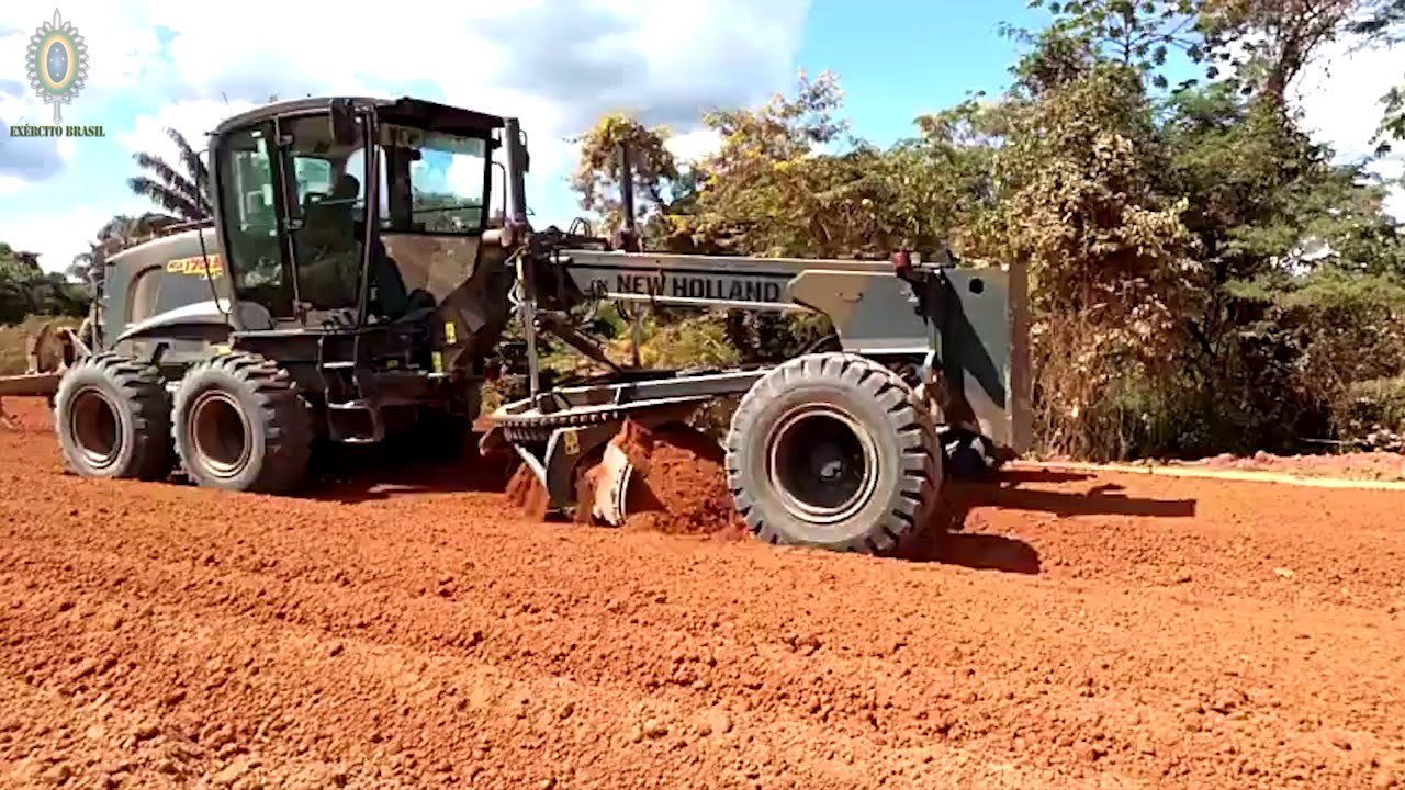Obras da BR-163 e BR-116 - Engenharia do Exército Brasileiro
