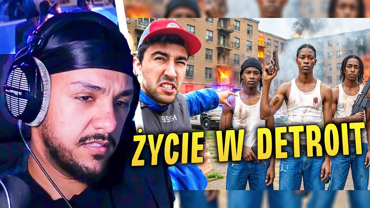 MERGHANI MARIO I NEEX OGLĄDAJĄ PRZERAŻAJĄCE ŻYCIE W DETROIT