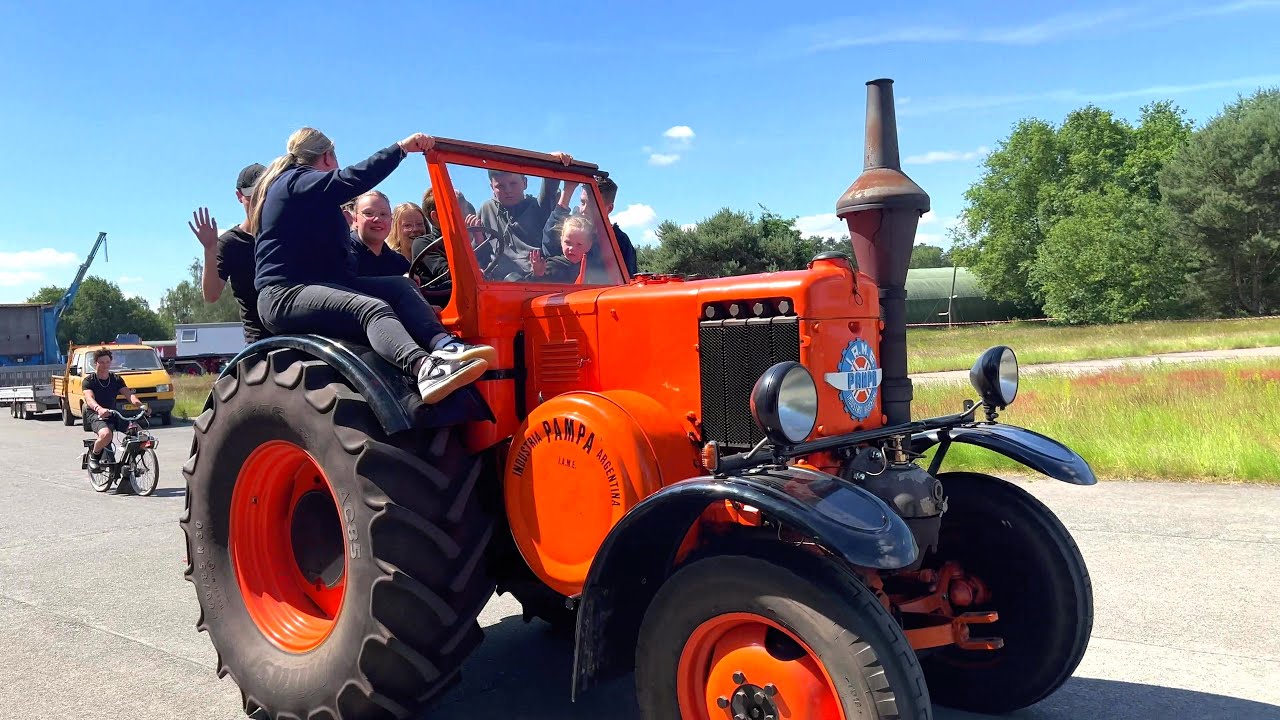 Historic Tractor Show Parade 11. Gloeikoppers Weekend 09.06.2024 Glühkopftreffen in Wortel (B)