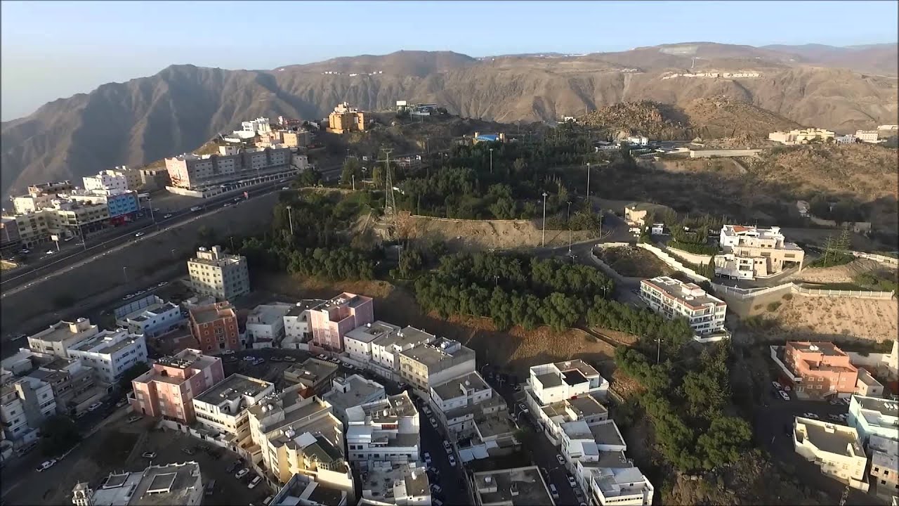 تصوير جوي - منتزه الجبل الأخضر - أبو خيال