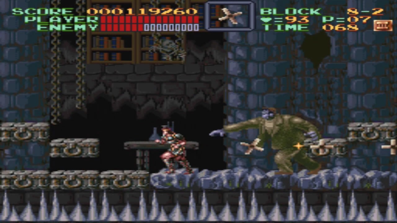 Super Castlevania IV [ЭТАП #08] [SNES] #2224 Геймплей